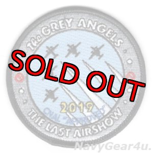 画像: VAW-120 GREY HAWKS "The GREY ANGLES"ラストエアショー2019ジョークパッチ（ベルクロ有無）