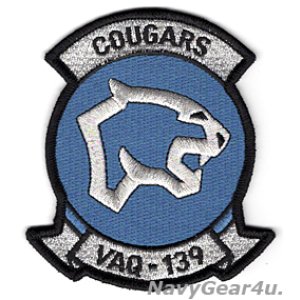 画像: VAQ-139 COUGARS THROWBACK部隊パッチ（ベルクロ有無）
