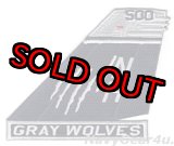 画像: VAQ-142 GRAY WOLVES EA-18G NH500 CAGバード垂直尾翼パッチ