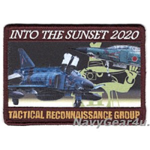 画像: 航空自衛隊偵察航空隊INTO THE SUNSET 2020記念パッチ（ベルクロ有無）
