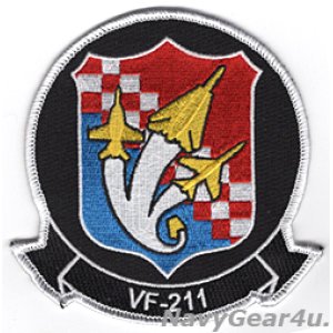 画像: VFA-211 FIGHTING CHECKMATES ヒストリーTHROWBACK部隊パッチ