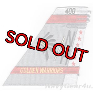 画像: VFA-87 GOLDEN WARRIOS NH400 CAGバード垂直尾翼パッチ