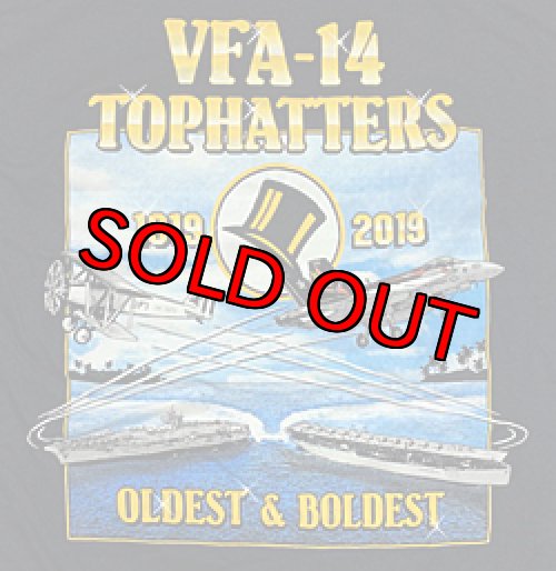 画像2: VFA-14 TOPHATTERS部隊創設100周年記念オフィシャルT-シャツ（限定品）