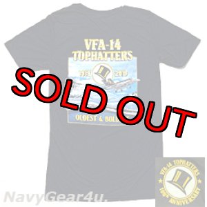 画像: VFA-14 TOPHATTERS部隊創設100周年記念オフィシャルT-シャツ（限定品）