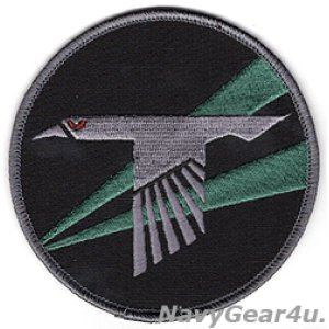 画像: VAQ-135 BLACK RAVENS  DETACHMENT 部隊パッチ（ベルクロ有無）