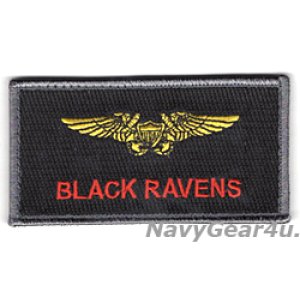 画像: VAQ-135 BLACK RAVENS  SUBDUDE ファン用EWO（NFO）ネームタグ（ベルクロ付き）
