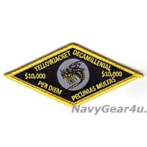 画像: VAQ-138 YELLOWJACKETS PACOMディプロイメント2019海外遠征手当１万ドルパッチ（ベルクロ有無）