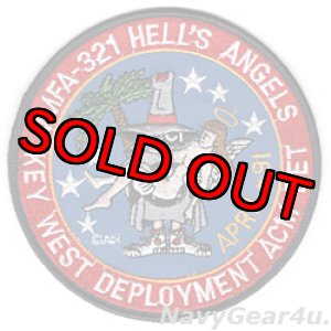 画像: VMFA-321 HELL'S ANGELS 1991年キーウエストACM DET記念パッチ（デッドストック）