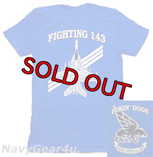 画像1: VFA-143 PUKIN' DOGS部隊オフィシャルT-シャツ