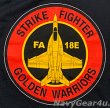 画像2: VFA-87 GOLDEN WARRIORS部隊オフィシャルT-シャツ（ブラック）