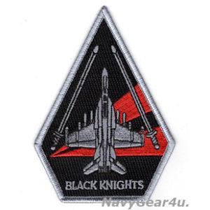画像: VFA-154 BLACK KNIGHTS F/A-18Fショルダーパッチ（NEW Ver./ベルクロ有無）