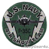 画像: VFA-125 U.S.NAVY F-35C AIR SHOW TEAMショルダーパッチ（ベルクロ有無）