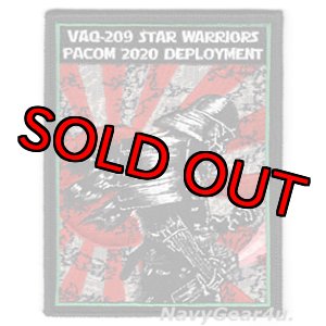 画像: VAQ-209 STAR WARRIORS PACOM 2020 DEPLOYMENT記念パッチ
