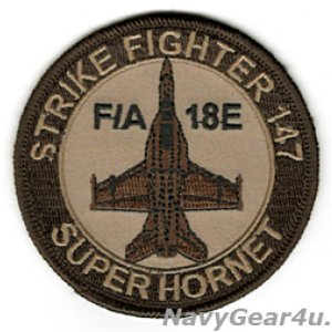 画像: VFA-147 ARGONAUTS F/A-18Eショルダーバレットパッチ（デザート/ベルクロ有無）