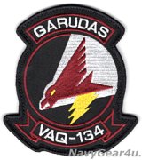 画像: VAQ-134 GARUDAS部隊パッチ（現行Ver./ベルクロ有無）