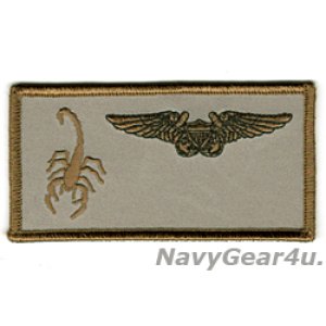 画像: VAQ-132 SCORPIONS EWO(NFO)ネームタグ（デザート）