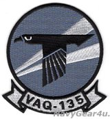 画像: VAQ-135 BLACK RAVENS THROWBACK部隊パッチ（ベルクロ有無）
