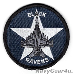 画像: VAQ-135 BLACK RAVENS THROWBACK ショルダーパッチ（ベルクロ有無）