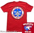画像1: VFA-131 WILDCATS部隊オフィシャルT-シャツ（ヘザーレッド）