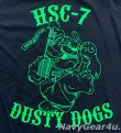 画像2: HSC-7 DUSTY DOGS部隊オフィシャルT-シャツ（ブラック）