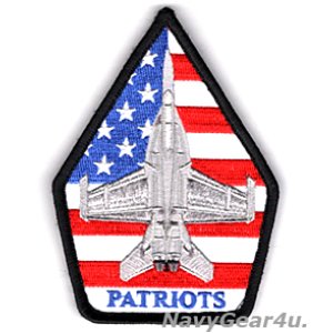 画像: VAQ-140 PATRIOTS EA-18Gショルダーパッチ（ベルクロ付き）