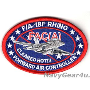 画像: VFA-22 FIGHTING REDCOCKS FAC(A)ショルダーパッチ（Ver.2/ベルクロ付き）