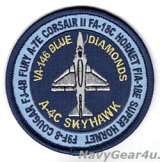 画像: VFA-146 BLUE DIAMONDS A-4C THROWBACKショルダーバレットパッチ