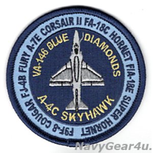 画像: VFA-146 BLUE DIAMONDS A-4C THROWBACKショルダーバレットパッチ