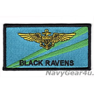 画像: VAQ-135 BLACK RAVENS パイロットネームタグ