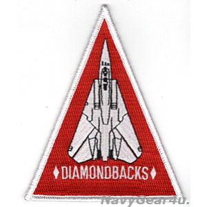 画像: VFA-102 DIAMONDBACKS THROWBACKショルダーパッチ（F-14時代/ベルクロ有無）