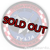 画像:  オクラホマANG 138FW/125FS TULSA VIPERS ONE作戦2020参加記念パッチ（ベルクロ付き）