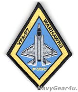 画像: VFA-97 WARHAWKS F-35Cショルダーパッチ（ベルクロ付き）