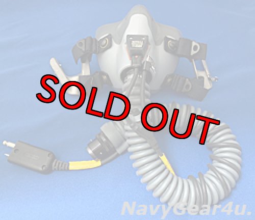 画像10: VFA-192仕様HGU-85/P カスタムフライトヘルメット（X-LARGE）＋MBU-16/P酸素マスクセット