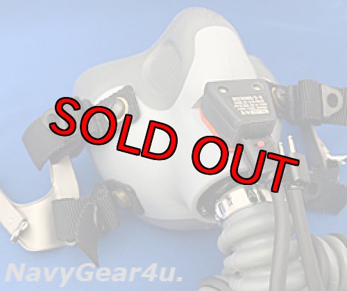 画像11: VFA-192仕様HGU-85/P カスタムフライトヘルメット（X-LARGE）＋MBU-16/P酸素マスクセット