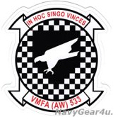 画像: VMFA(AW)-533 HAWKSステッカー