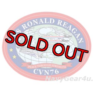 画像: CVN-76 USS RONALD REAGANステッカー