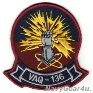 画像: VAQ-136 GAUNTLETS THROWBACK部隊パッチ（NEW Ver./ベルクロ有無）