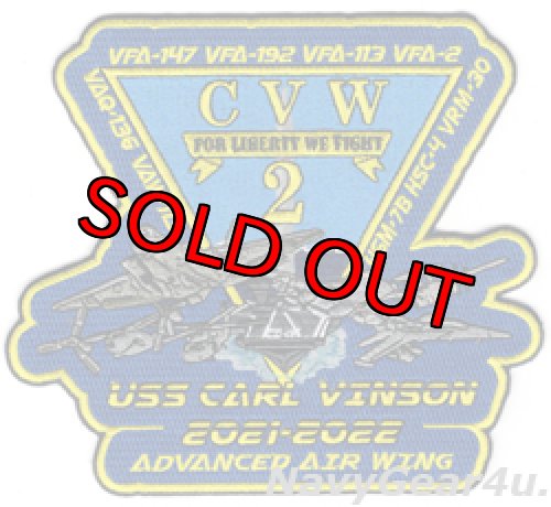 画像1: CVW-2/CVN-70 ウエストパッククルーズ2021-2022記念パッチ（VFA-147）