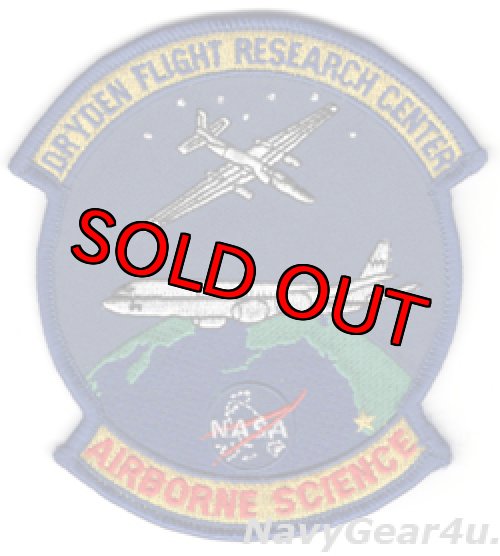 画像1: NASAドライデン・フライトリサーチセンター"AIRBORNE SCIENCE CENTER" パッチ（デッドストック）