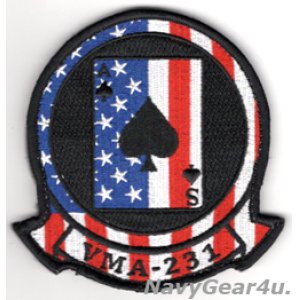 画像: VMA-231 ACE OF SPADES USA部隊パッチ（建国記念Ver./ベルクロ付き）