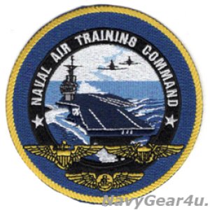 画像: NAVAL AIR TRAINING COMMAND部隊パッチ（ベルクロ有無）