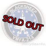 画像: VMFA-214 BLACK SHEEP F-35Bショルダーバレットパッチ（ベルクロ付き）