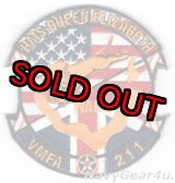 画像: VMFA-211 WAKE ISLAND AVENGERS HMSクイーン・エリザべス展開記念部隊パッチ（ベルクロ付き）