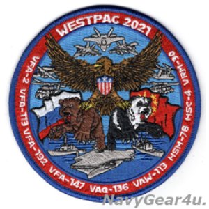 画像: CVW-2/CVN-70 ウエストパッククルーズ2021記念パッチ
