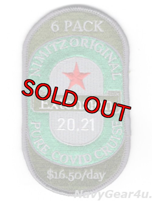 画像1: CVW-17/CVN-68 ウエストパックOFS/OS/OIR作戦PURE COVID クルーズ2020-2021記念パッチ