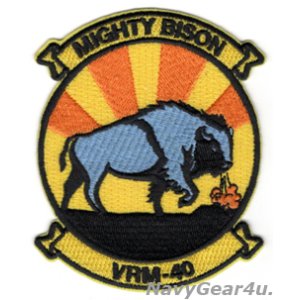 画像: VRM-40 MIGHTY BISON部隊パッチ（ベルクロ有無）