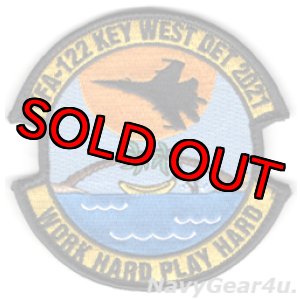 画像: VFA-122 FLYING EAGLES  KEY WEST FIGHTER DET 2021 パッチ（ベルクロ付き）