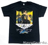 画像: 『TOPGUN:MAVERICK』SIGNED T-シャツ（ブラック/数量限定）