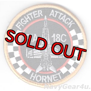 画像: VMFA-312 CHECKER BOARDS F/A-18Cショルダーバレットパッチ(2022〜/ベルクロ付き)