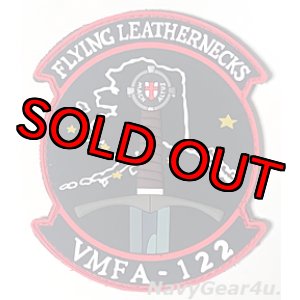 画像: VMFA-122 THE FLYING LEATHERNECKS RED FLAG ALASKA 22-1参加記念 PVC部隊パッチ(ベルクロ付き)